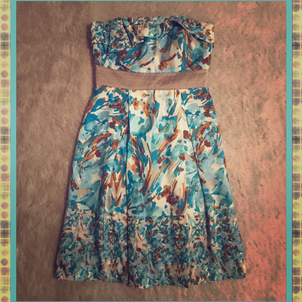 Women’s BCBG strapless dress